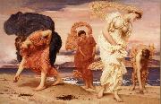 Greek Girls Picking up Pebbles by the Sea, Frederick Leighton